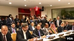 Prime Minister Khaqan Abbasi attending OIC Contact Group's meeting in NY Tuesday.