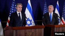 ABD Dışişleri Bakanı Antony Blinken ve İsrail Başbakanı Benyamin Netanyahu